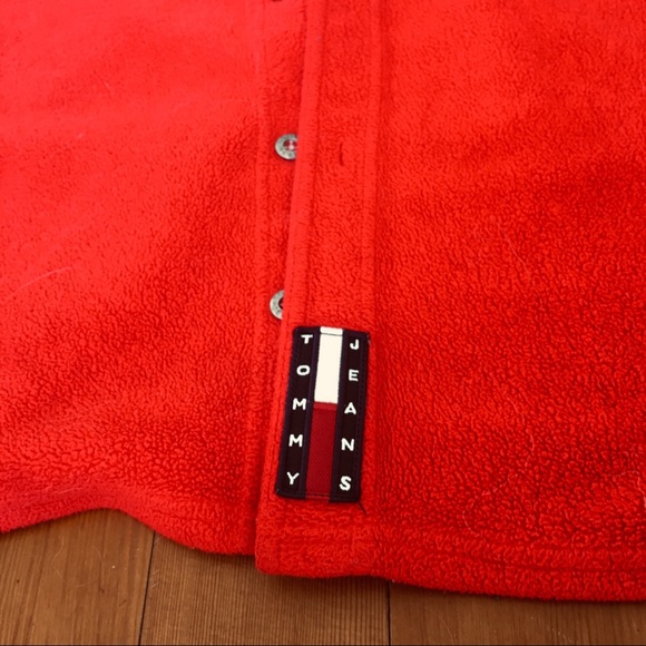 VINTAGE Tommy Hilfiger Polyester Jacket - Picture 4 of 6